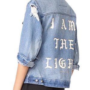 Spiritual Gangster "I Am the Light" Denim Jacket